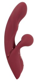 Javida 2-Function Rabbit Vibe Thumpin silikonowy, 22,3 cm, fioletowy
