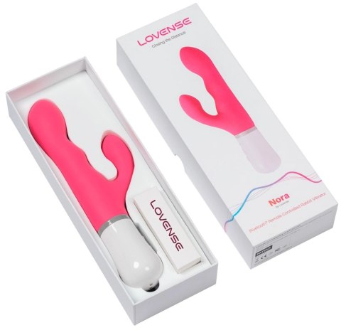 Lovense Nora - Intuicyjny model zdalny Bluetooth, silikonowy, 24,2 cm