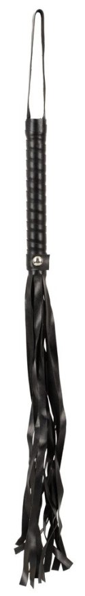 Magic Shiver ADV24 Czarny Flogger Skorzany Wygląd 46 cm PVC