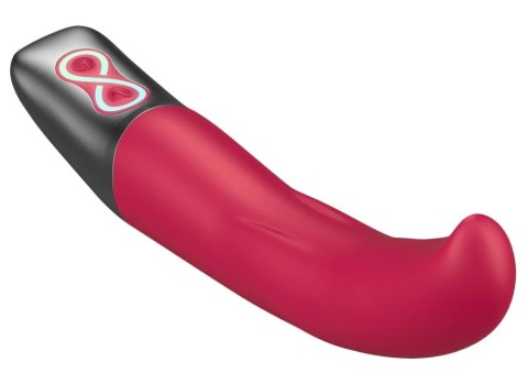 NMC Titanz Pink - wibrator silikonowy, 10 trybow, USB, 19,5 cm