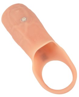 Realistixxx Real Sleeve Open silikonowy rękaw z wibracją 10 trybow 14 cm