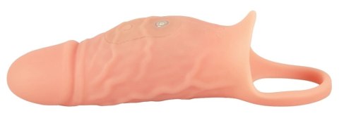 Realistixxx RealSleeve Close - silikonowa nakładka z wibracjami 18 cm