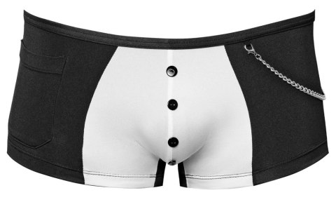 Svenjoyment Pants Waiter M - Stylowe spodnie kelnerskie czarno-białe, elastyczne