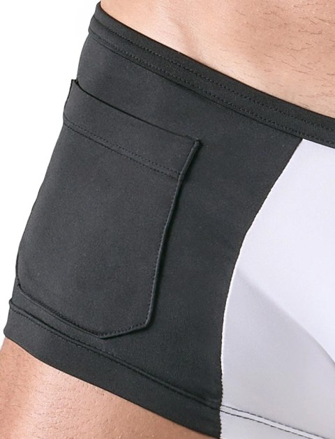 Svenjoyment Spodnie Kelnerskie 2XL Czarnobiały Styl Serwisowy