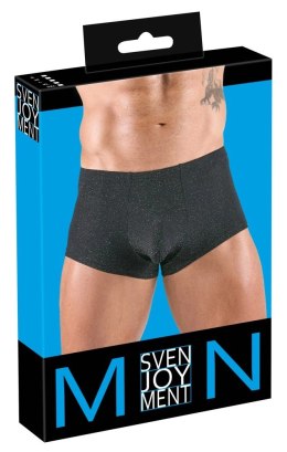 Svenjoyment Spodnie silver XL z połyskującego materiału, elastyczne