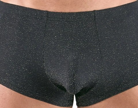 Svenjoyment Spodnie silver XL z połyskującego materiału, elastyczne