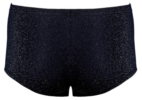 Svenjoyment Spodnie silver XL z połyskującego materiału, elastyczne