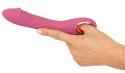 You2Toys Slim G-Spot Rose - wodoodporny model punktowy, silikonowy, 21,4 cm