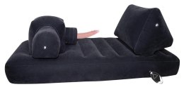 You2Toys Velvet Luxury Bed - zestaw relaksacyjny z systemem wibracji, 166 cm
