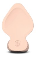 B-Vibe Slipskin 7" Girthy Crea silikonowy model z przyssawką 17,8 cm