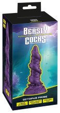 Beasty Cocks Octopus Prime - model silikonowy z przyssawką, 20,2 cm