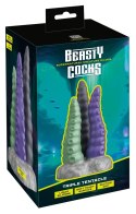 Beasty Cocks Triple Tentacle silikonowy model 3-w-1, elastyczny, 22 cm