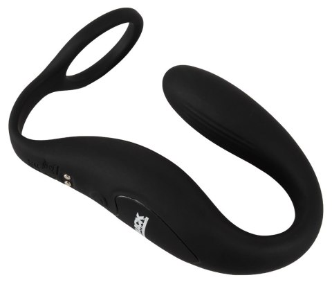 Black Velvets Model RC - System z pierścieniem i stymulatorem, czarny