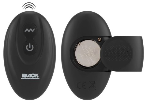 Black Velvets Model RC - System z pierścieniem i stymulatorem, czarny