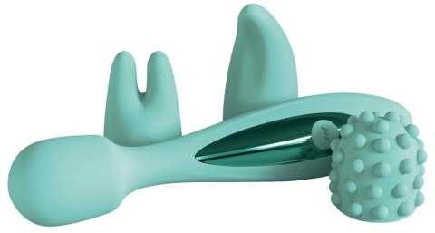 JimmyJane Canna wielofunkcyjna rożdżka do masażu 3 nasadki 21,8 cm