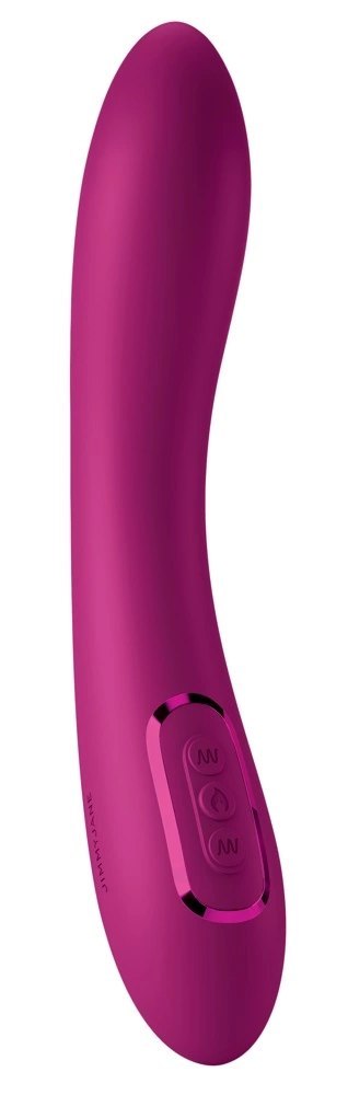 JimmyJane Solis Form 6 silikonowy wibrator z funkcją podgrzewania 22 cm