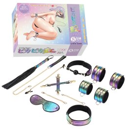 Liebe Seele Vivid Niji Zestaw Bondage 8-częściowy Perłowy Tęczowy