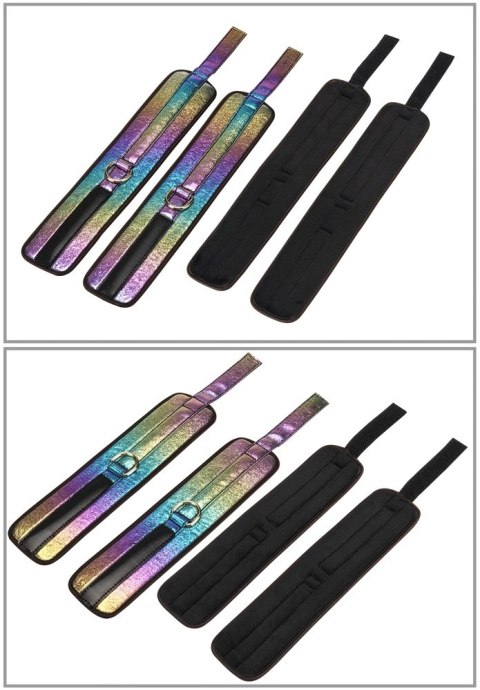 Liebe Seele Vivid Niji Zestaw Bondage 8-częściowy Perłowy Tęczowy