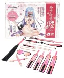 Liebe Seele Vivid Sakura Zestaw Bondage 8 elementow perłowy roż