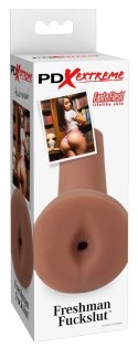 PDX Extreme Freshman Brown - kompaktowa maszyna intymna TPR 13,5 cm