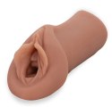 PDX Extreme Sorority Snatch Brown - kompaktowa maszyna intymna TPR 13,4 cm