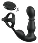 Pipedream Anal Fantasy Elite Slide & Glide Black, system masażu, 19 cm