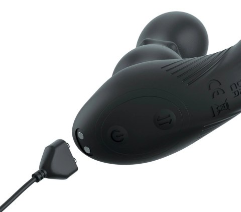 Pipedream Anal Fantasy Elite Slide & Glide Black, system masażu, 19 cm