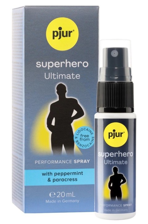 Pjur Superhero Ultimate Spray 20ml - innowacyjny spray pielęgnacyjny