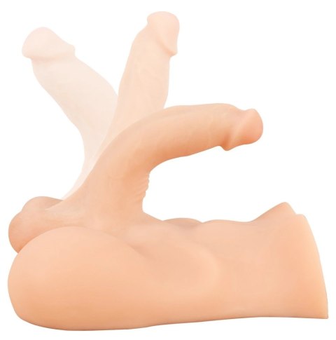 Realistixxx Deluxe Man 02 - anatomiczny tors z elastycznym elementem, TPE