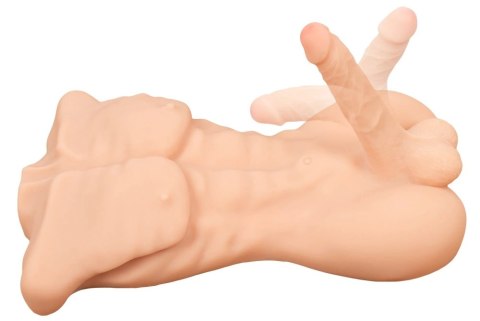 Realistixxx Deluxe Man - model torsu męskiego z elastycznym systemem intymnym, 52 cm