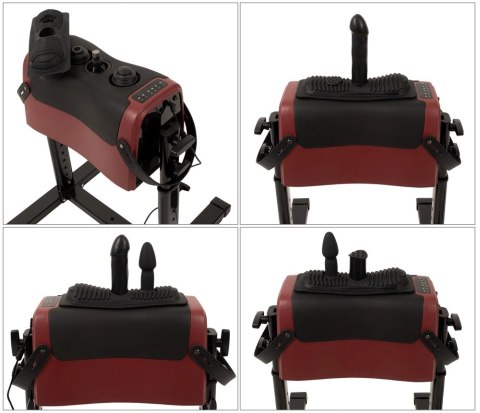 The Banger Climaxxr360 - Zaawansowana maszyna intymna z 3 wymiennymi końcowkami