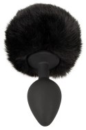 You2Toys Fluffy Tail Black M - anatomiczny model z puszystym ogonem