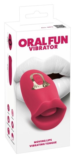 You2Toys Oral Fun - urządzenie z ruchomymi ustami i trybami wibracji, 13 cm