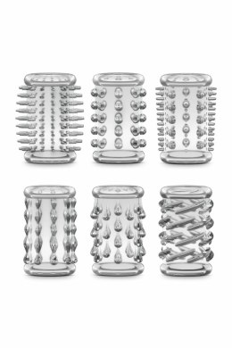 Blush Stay Hard Zestaw Nakładek Teksturowanych Przezroczysty 6 szt.