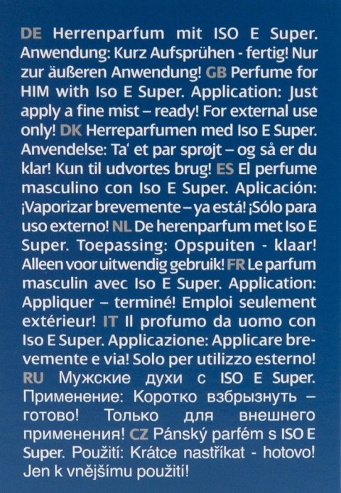 Casanova Perfumy Męskie z ISO E Super 30ml Flakon Szklany Rozpylacz