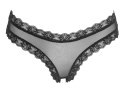 Cottelli Lingerie Briefs XL z koronką i satynowym sznurowaniem