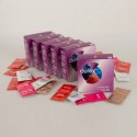 Durex Love Mix 40 szt. VE6 - zestaw prezerwatyw, 5 wariantow smakowych i tekstur