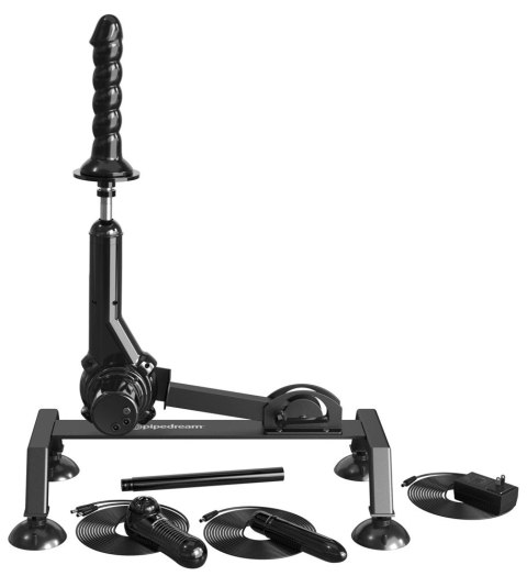 Fetish Fantasy Body Dock Pro - System pchający z pilotem, czarny