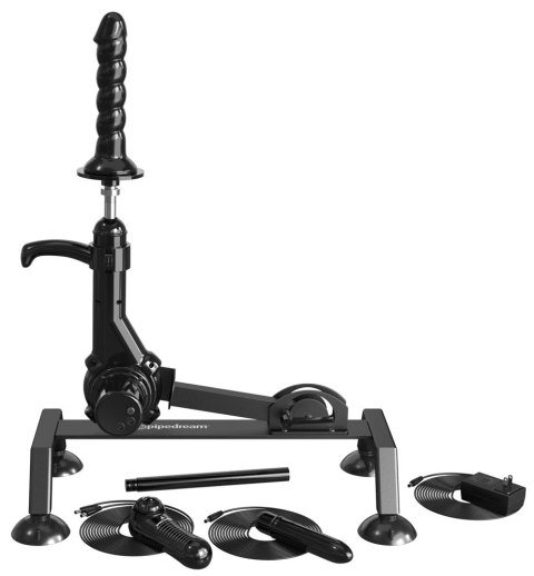 Fetish Fantasy Body Dock Pro - System pchający z pilotem, czarny