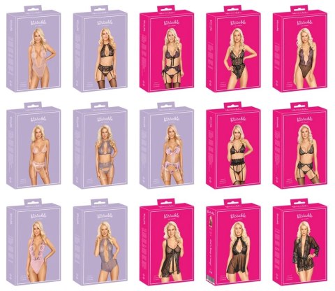 Kissable Zestaw Bielizny 15 modeli S/M i L/XL - Kolekcja Mix 30 szt.