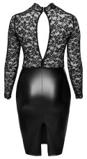 Noir Handmade Curves Sukienka Koronkowa 5XL Czarna Elegancka