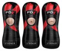 Pipedream PEE Vibrating Stroker Display - zestaw z funkcją wibracji, 17,5 cm