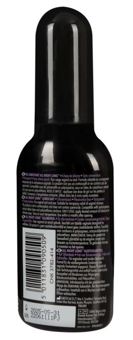 SKYN All Night Long - Silikonowy lubrykant, długotrwałe nawilżenie, 80 ml