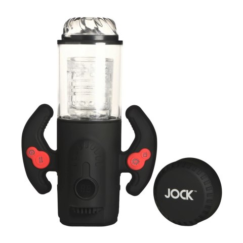 Turbo Max Intymna Maszyna z Funkcją Ruchu, Ssania i Obrotu Transparentna/Czarna