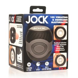 Curve Toys 10X Black - Wibrująca maszyna intymna z funkcją ściskania