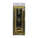 Doc Johnson Tactical Ankle Cuffs Black/Green regulowane neoprenowe