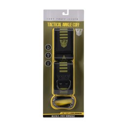 Doc Johnson Tactical Ankle Cuffs Black/Green regulowane neoprenowe
