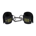 Doc Johnson Tactical Ankle Cuffs Black/Green regulowane neoprenowe
