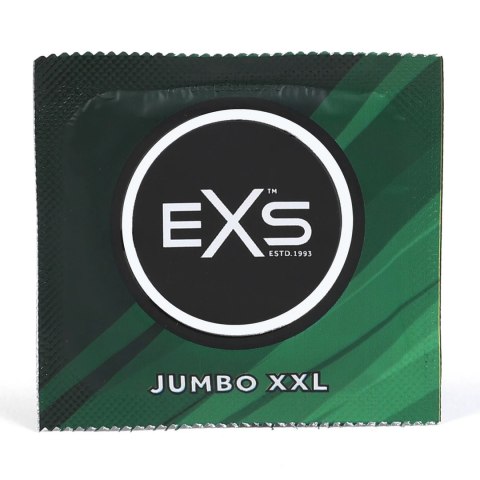 EXS Jumbo 12 szt. prezerwatywy szerokie 69mm naturalna gładka lateksowa
