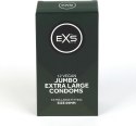 EXS Jumbo 12 szt. prezerwatywy szerokie 69mm naturalna gładka lateksowa